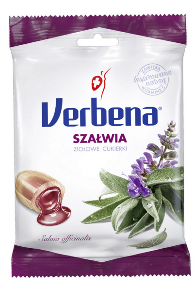 POLONIA Cukierki Verbena Szałwia 60g/20/