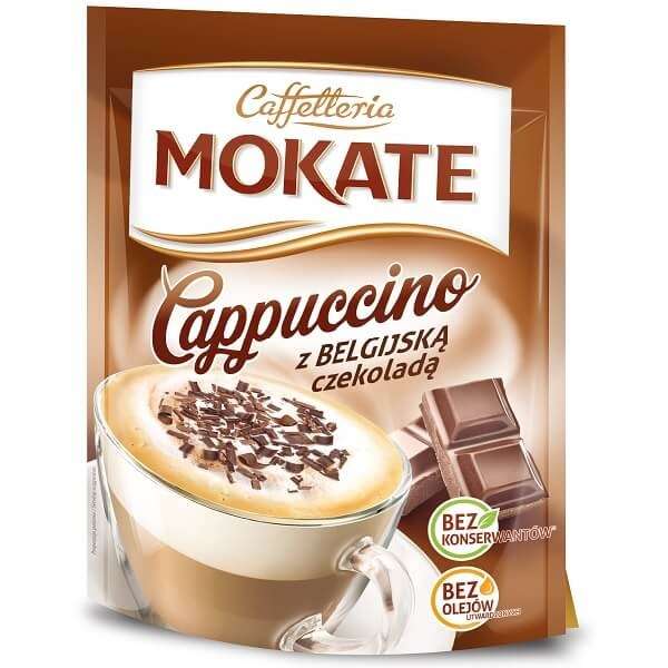 MOKATE cappuccino czekoladowe 110g/10/