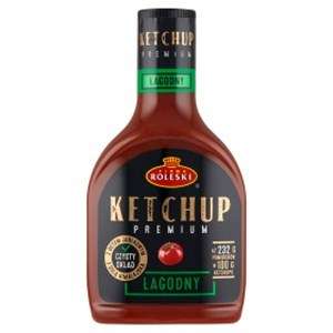 Roleski Ketchup Premium łagodny  465g/6/