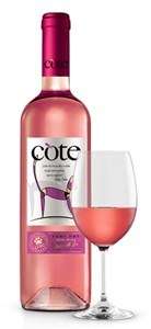 Wino cote rose 12% 750ml p/wyt.