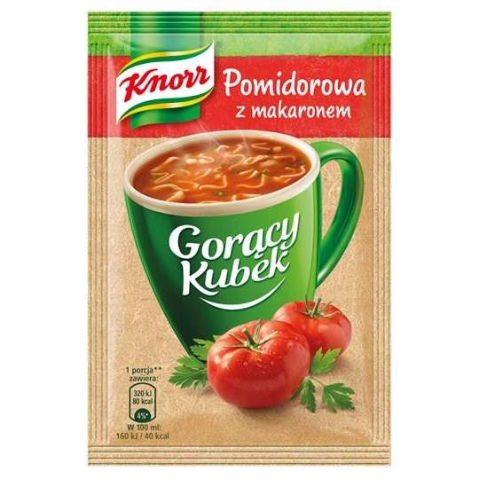 Knorr Gorący Kubek Pomidor z mak. 20g/32