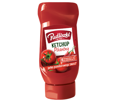 Pudliszki Ketchup pikantny 480g /8/
