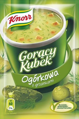 Knorr Gorący Kubek Ogórkowa z grz.13g/40