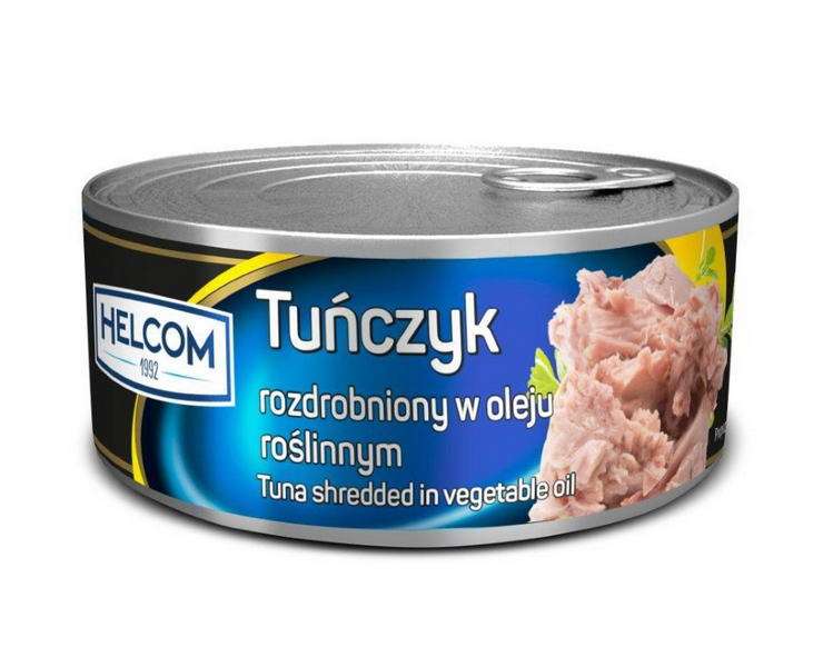 Helcom tuńczyk rozdrob.w oleju 170g /48/