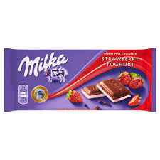 Milka Czekolada 100g strawberry/22