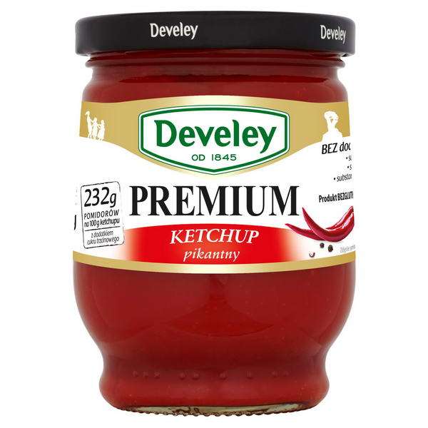Develey Ketchup PREMIUM pikantny /8/300g