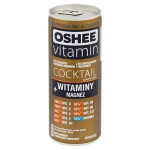 OSHEE Vitamin cocktail wit+mg 250ml/24