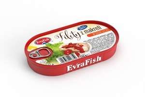 Evra Fish Filet z makre.w sosie lecz170g