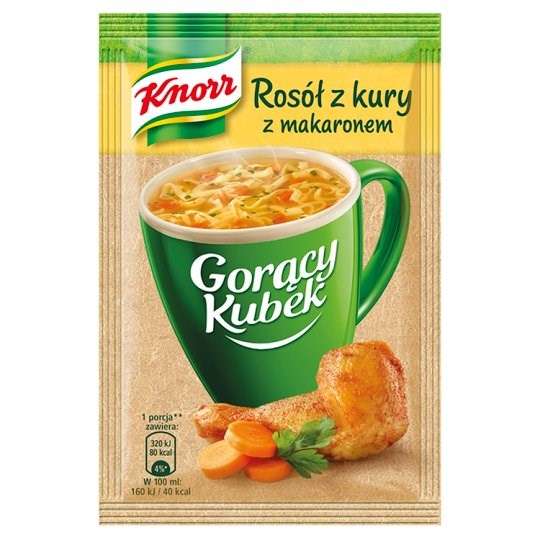 Knorr Gorący Kubek Rosół z kury12g /40