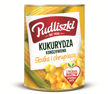 Pudliszki Kukurydza konser.400g/20