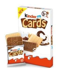 Ferrero Kinder Cards (25,6g*3)/18