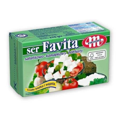 Mlekovita Favita ser /zielony/16%/6/