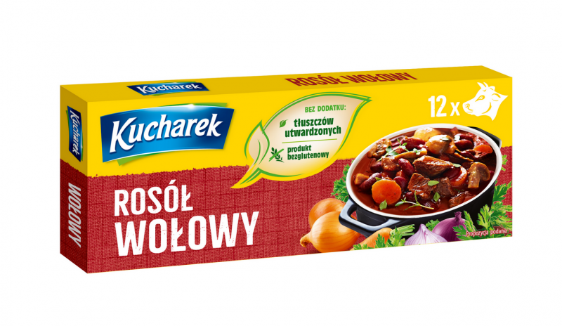 Kucharek Rosół wołowy 120g/12