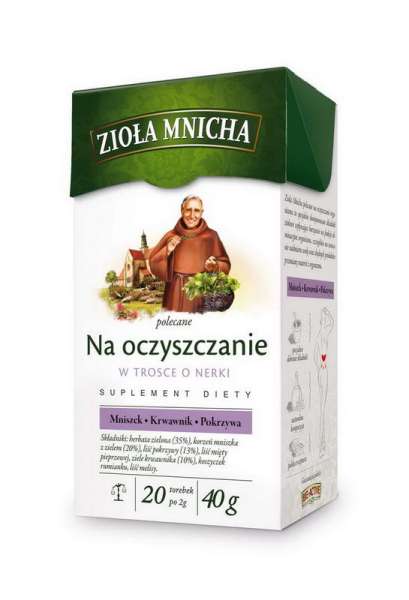 Herbapol Zioła Mnicha Oczyszczanie20t/12
