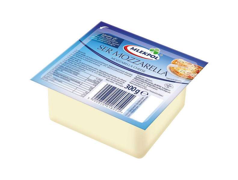 Mlekpol Ser mozzarella kostka 300g/12/