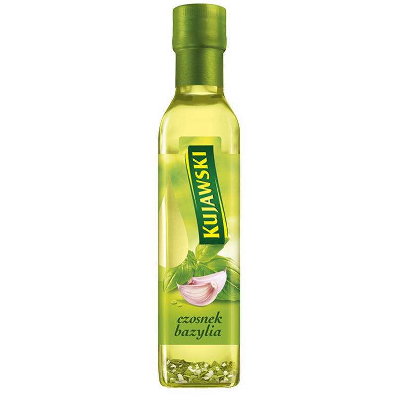 Olej Kujawski czosnek bazylia 250ml/12