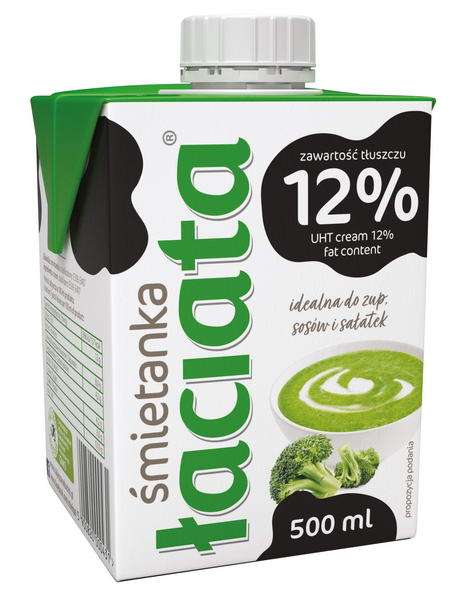 Mlekpol Śmiet UHT12% 500ml Łaciata/8