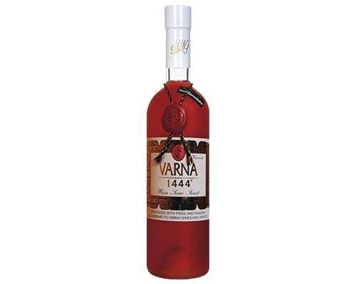 Wino Varna różowe p/sł.0,75l