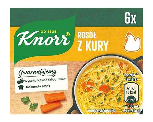 Knorr Rosół z kury /3l/24szt/ 60g