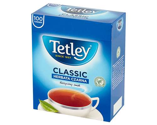 Tetley herbata classic czarna ex100t/12/