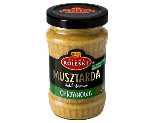 Roleski Musztarda Chrzanowa 175g/10