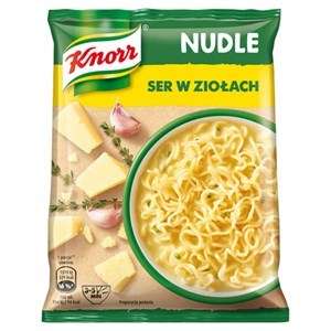 Knorr Nudle Ser w Ziołach 64g/22