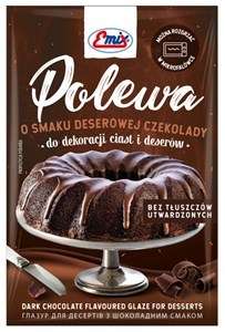 Emix Polewa twarda czekoladowa 100g/10