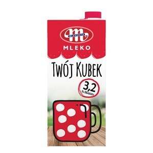 Mlekovita Mleko UHT3,2%Twój Kubek1l /12/