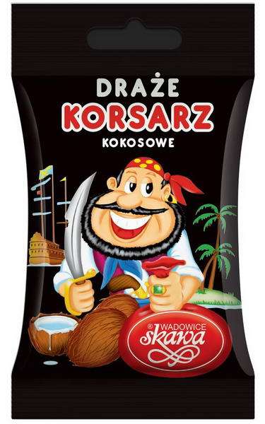 Skawa Draże kokosowe 70g /20/