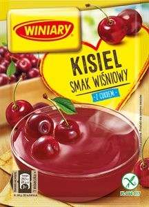 Winiary Kisiel wiśniowy z cukrem 77g/25