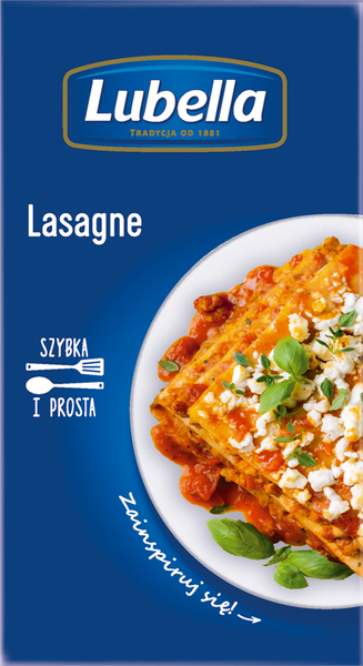 Lubella Makaron 500g lasagne/12