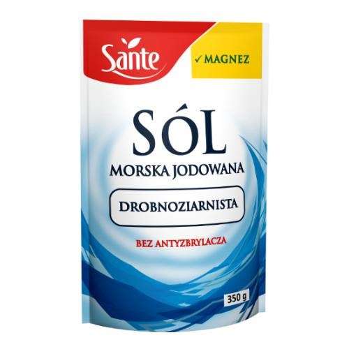 Sante sól morska z magnezem 350g/8