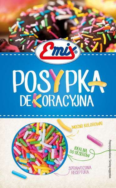 Emix Posypka dekoracyjna rózne sm 50g/20