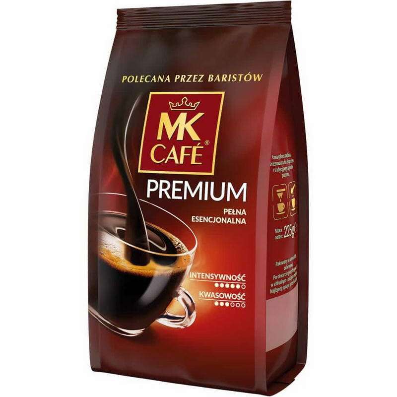 MK CAFE Kawa Premium 225g miel/12/