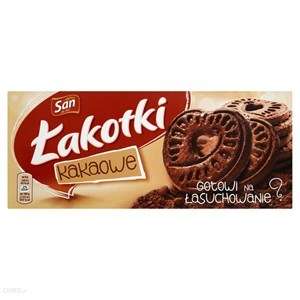 San Łakotki kakaowe 168g/12/