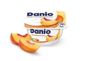 Danone Danio serek brzoskwinia130g/16
