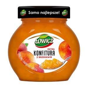 Łowicz Konfitura z brzoskwiń 240g/8
