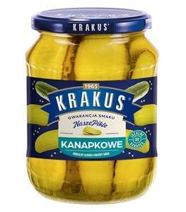 Krakus Ogórki pikle kanapkowe 670ml/6