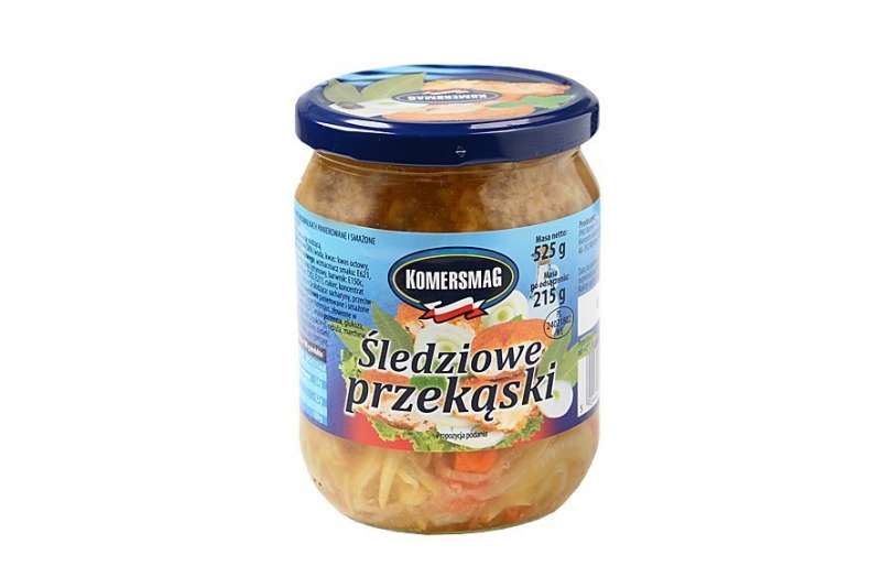 KOMERSMAG Przekąski śledziowe 525g /4/