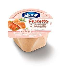 LISNER Pastella łosoś/szczypior 80g /6/
