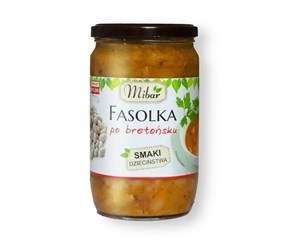 MIBAR Fasolka po bretońsku 700g słoik/4
