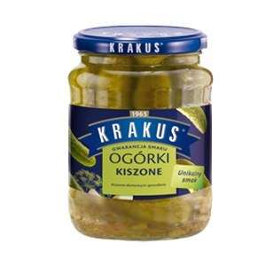 Krakus Ogórki kiszone 0,86l/6/
