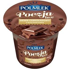 Polmlek Poezja czekol/bita śmiet.180g/12