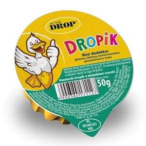 DROP Pasztet dropik kaczka 50g/kubek/30