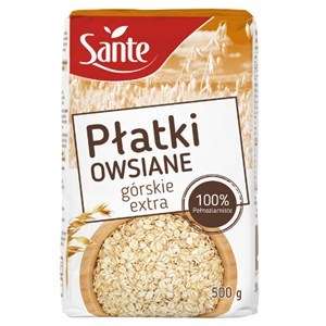 LES płatki owsiane  400g/10