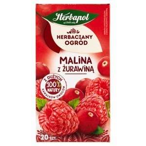Herbapol herbata malina/żurawina 20t /10