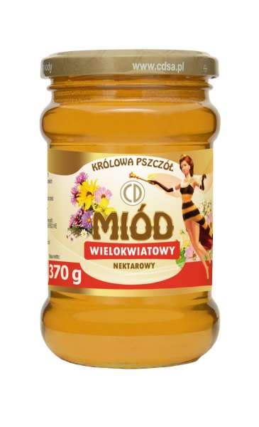 CD Miód wielokwiatowy 370g/12/