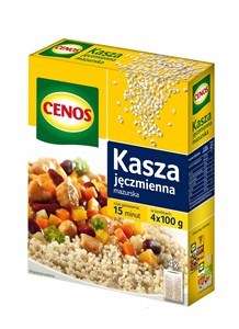 CENOS kasza jęczmienna mazurska4*100g/12