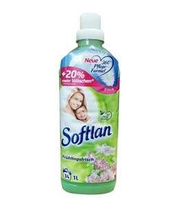 Softlan płyn do płukania 1l zielony /12