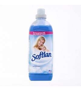 Softlan płyn do płukania 1l niebieski/12